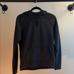 Nike Black Patterned Women's Hoodie